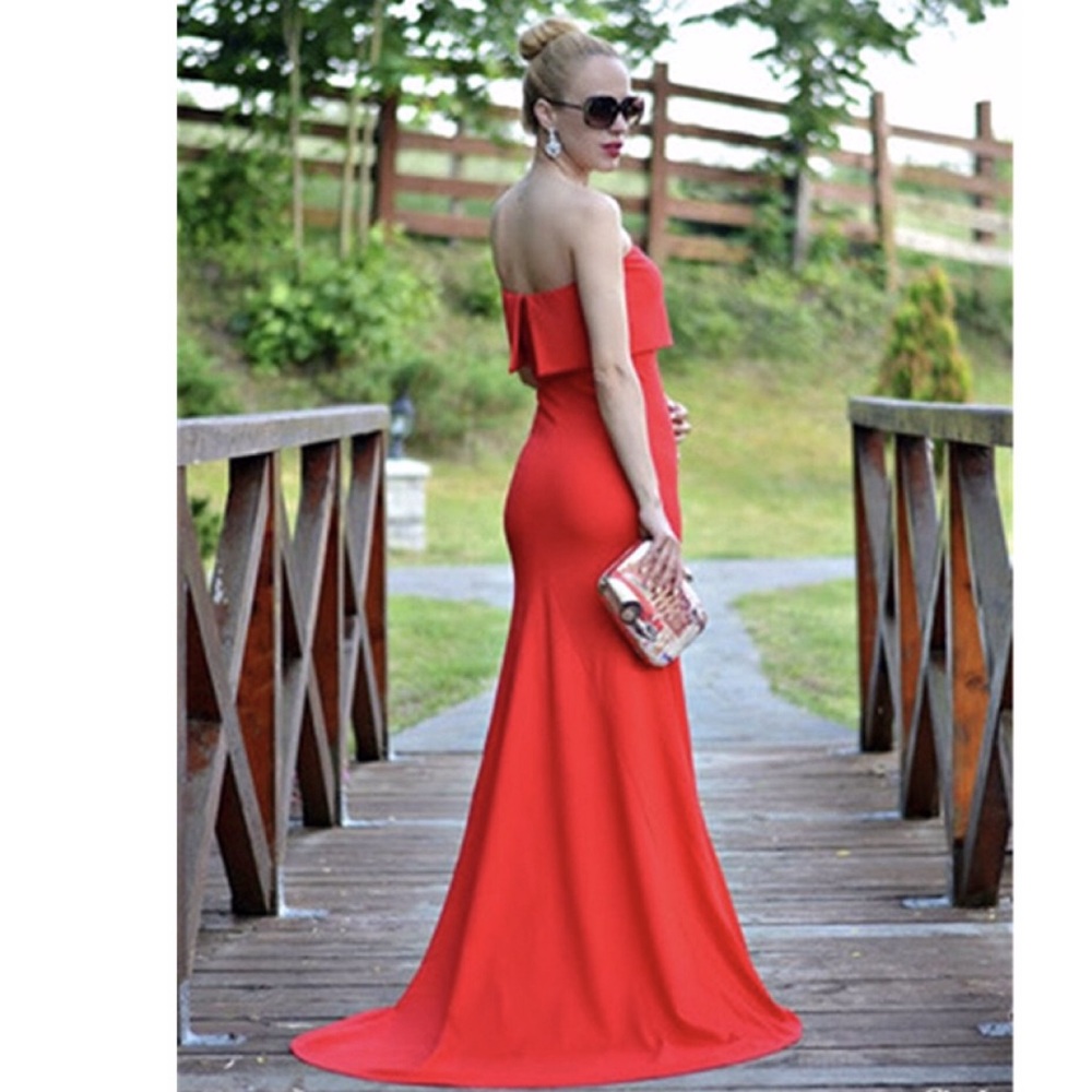 RED PROM DRESS